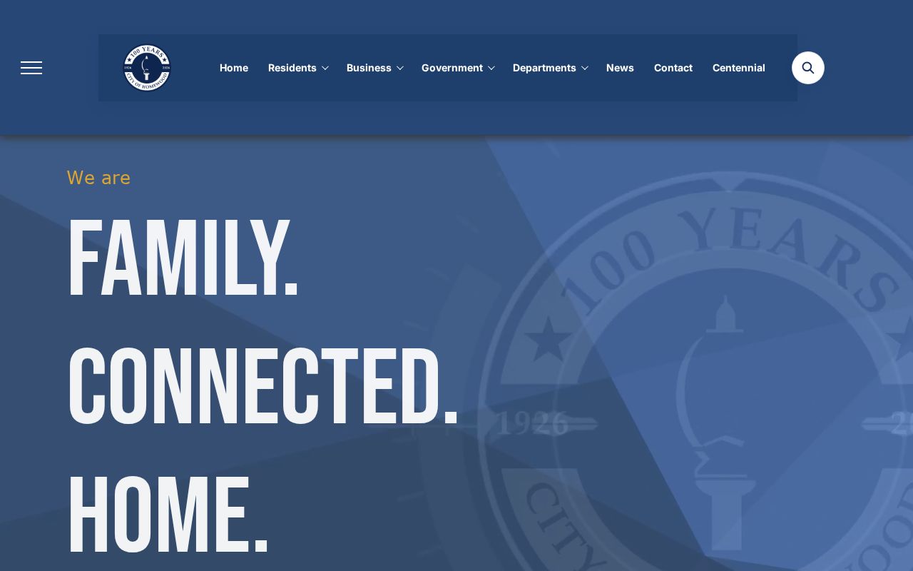 Official City of Homewood website